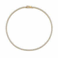Halskette Ultima Edizione Dame Collana tennis in Silber CACA13-GIALLO
